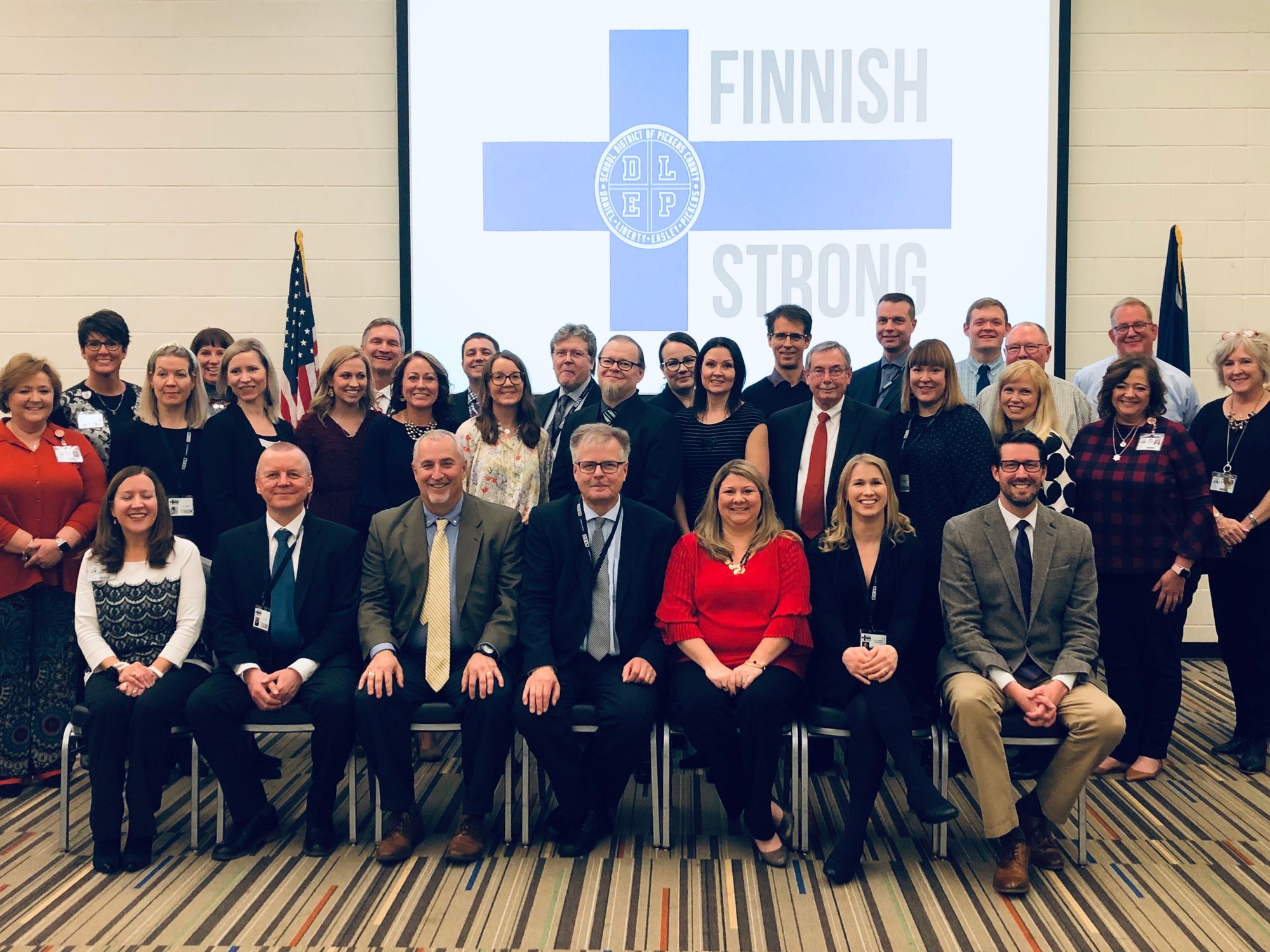 Group Photo of SDPC and Finnish educators
