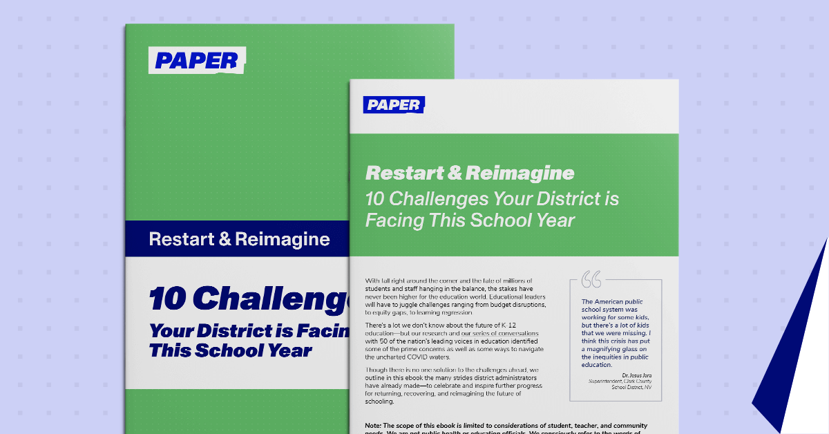 Cover of Ebook - 10 Challenges Facing Districts